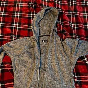 grey jacket